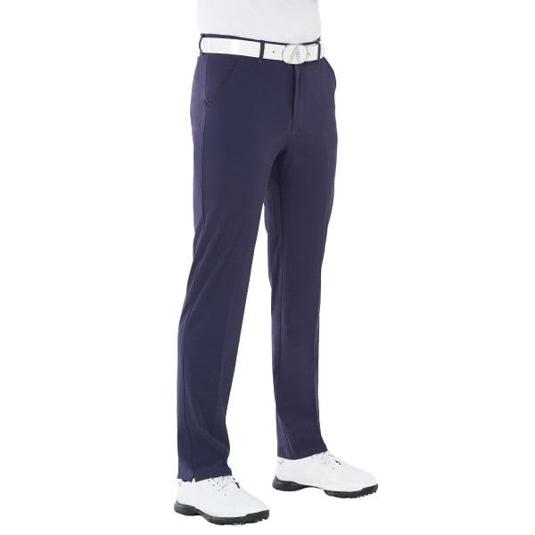Navy Blue Tech Golf Pants with Taper